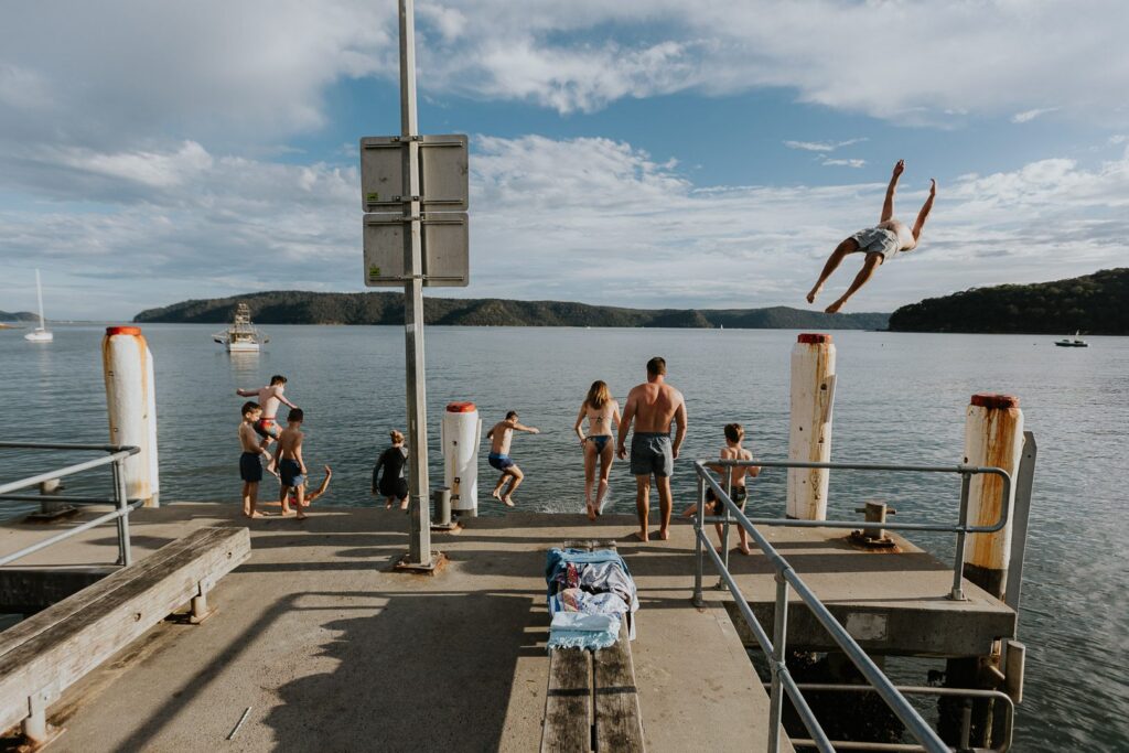 Extended family photography session at Patonga Beach NSW