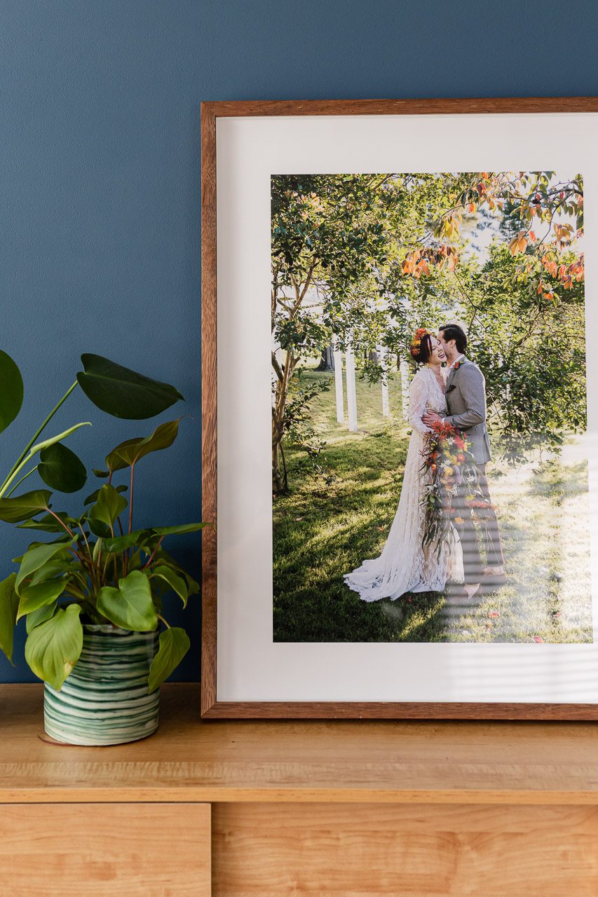 Atkins Framed Wedding Print by Underatreehouse